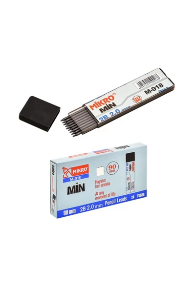Mikro Versatil Kalem Ucu 2.0mm 90mm 24 Tüp