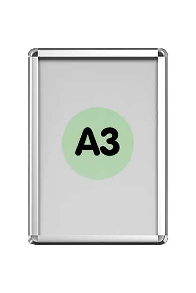Noki A3 Display Çerçeve Rondo Köşeli 25mm'lik - 6