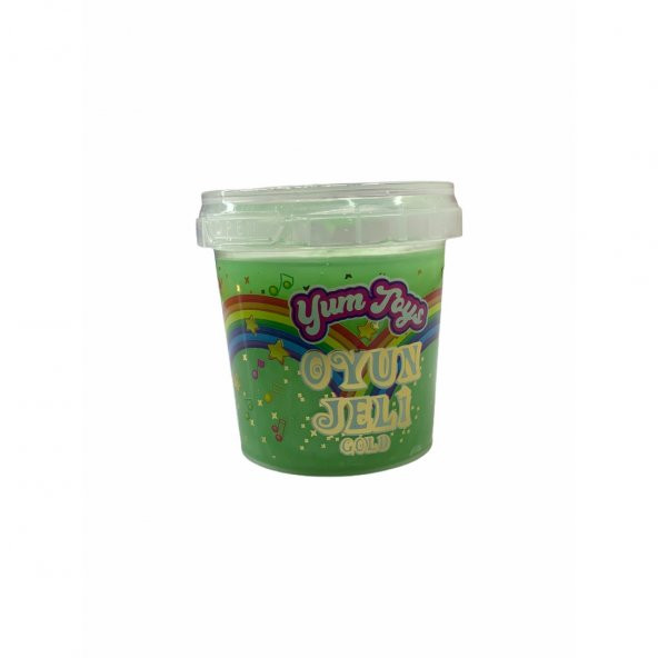 Yum Toys - Oyun Jeli Gold - Slime - 135 gr - Yeşil