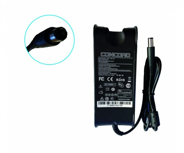 ADAPTÖR CONCORD C-1503 DELL 19.5V 4.62A 90W 7.4*5.0 ŞARJ CİHAZI