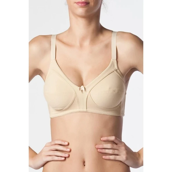 NBB Toparlayıcı 1 Beden Küçülten Minimizer Sütyen  Beyaz 105B - Resim 3