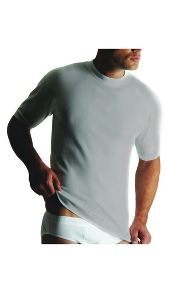 Yıldız Erkek Doktor Yaka Ribana Atlet Fanila - 3 Adet  Siyah L - Resim 7