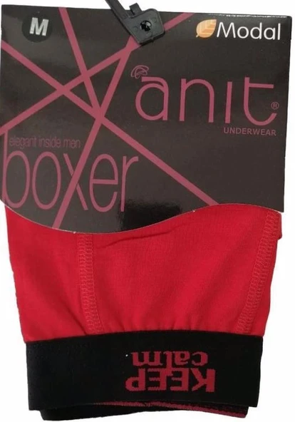 3'Lü Anıt 1266 Modal Erkek Renkli Boxer  Gri 2XL - Resim 3