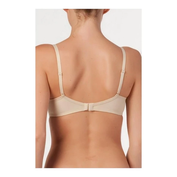 Le Jardin Felalty Soft Cup Mikro Büyük Beden Sütyen 9700  Beyaz 95B - Resim 4