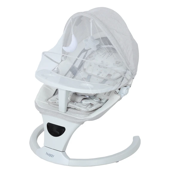 Huggy Rockie Yenidoğana Uygun Kumandalı Bluetooth Müzikli Mama Tepsili Ana Kucağı - 2