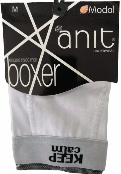 3'Lü Anıt 1266 Modal Erkek Renkli Boxer  Gri 2XL - Resim 2