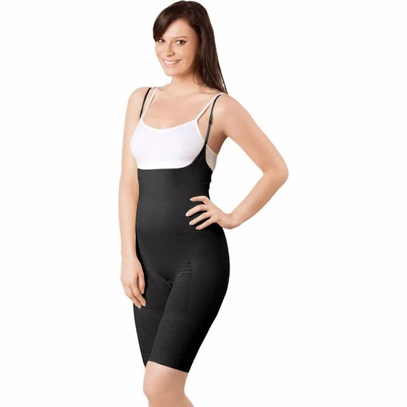 Elite Life 895 Kadın Boy Korse  Beyaz L - XL - Resim 3