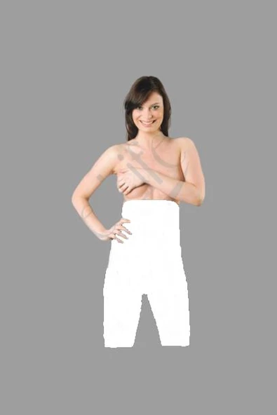 Elite Life 977 Kadın Uzun Paçali Korse  Ten S - M - Resim 3