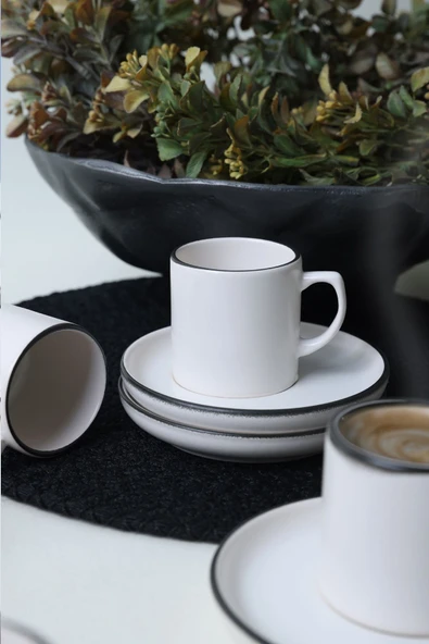 Keramika Simply Nordic Kahve Takımı 12 Parça 6 Kişilik 19985 - Resim 2