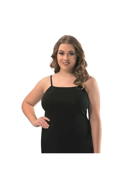 Kota Kadın İp Askılı Atlet 3 Adet -6091  Beyaz XL - Resim 3