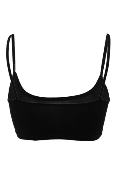 KOTA KADIN İP ASKI BUSTİYER 3 ADET- 6052  XL Siyah - Resim 6