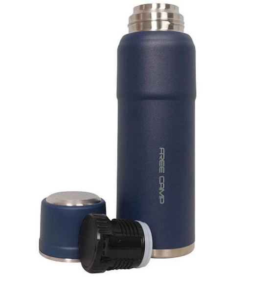 FreeCamp Martinez Termos 1 Litre 204748 Siyah - Resim 2