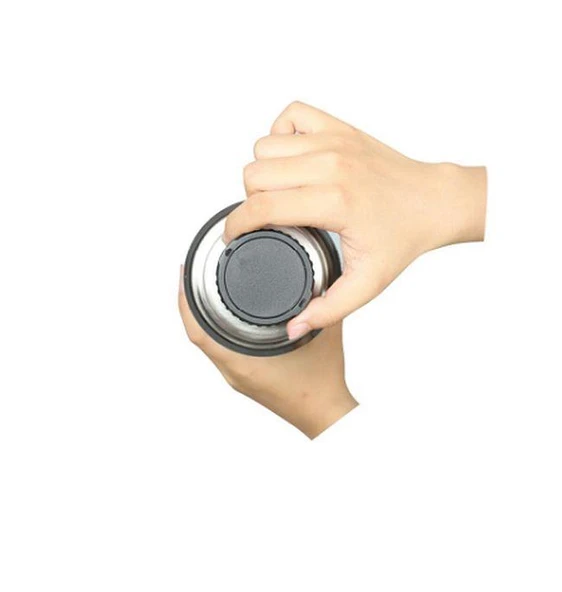 FreeCamp Martinez Termos 1 Litre 204748 Siyah - Resim 3