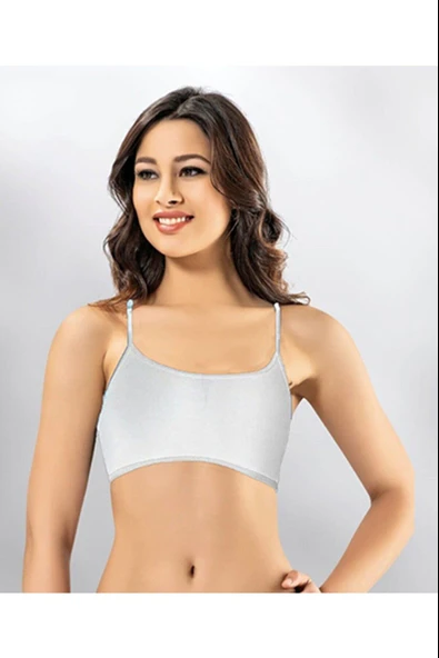 Kota Kadın İp Askılı Büstiyer 6052 - 1 Adet  Siyah M - Resim 4