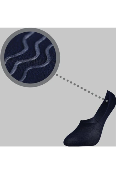 Dündar Erkek  Penye Babet Çorap - 6 Adet  Siyah 41-45 - Resim 5