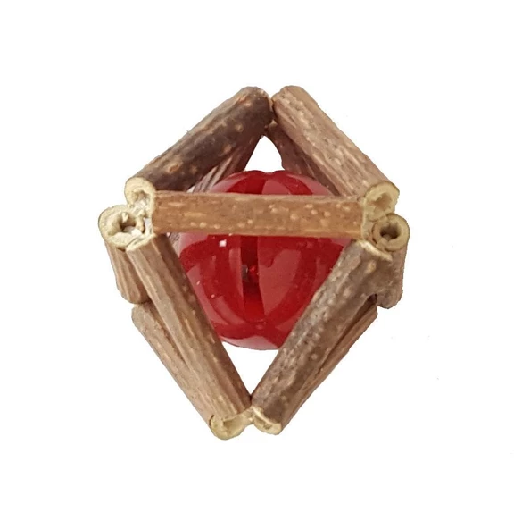 Catnipli Çıngıraklı Kedi Oyun Topu Small 5 cm ürün görseli