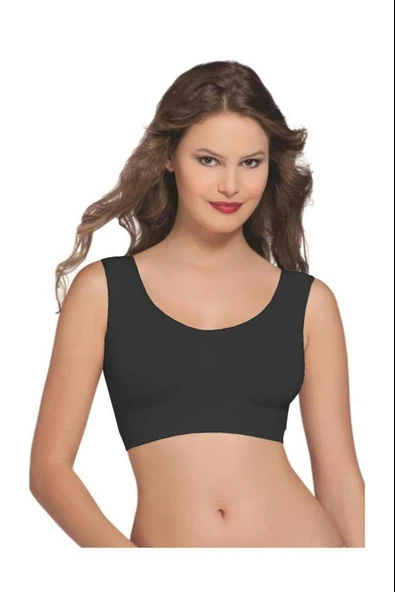 Layza Form Kadın Kalın Askılı Pedli Sütyen Büstiyer 12000 - 2  Adet  Ten S - Resim 8