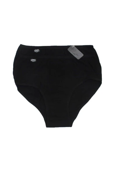 Gümüş Kadın İnce Lastikli Likralı Bato Külot 3042/3043 - 6 Adet  Beyaz L - Resim 6