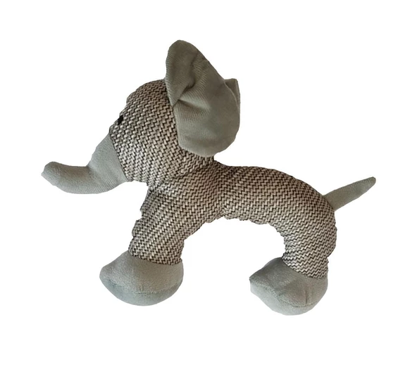 Fil Figürlü Peluş Sesli Köpek Oyuncağı 25 Cm - Resim 2