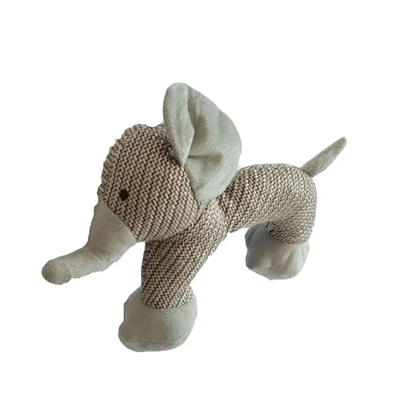 Fil Figürlü Peluş Sesli Köpek Oyuncağı 25 Cm ürün görseli