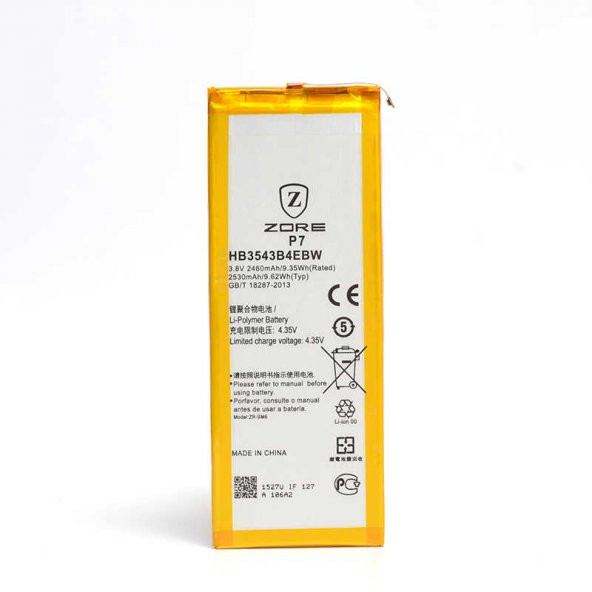 Huawei Ascend P7  Tam Orjinal Batarya