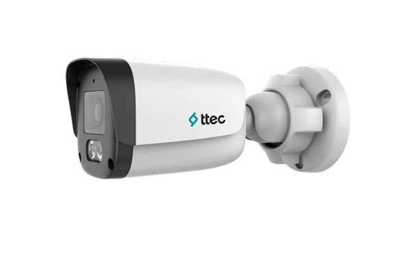 Ttec IPBP-2330M-M-Lite 2mp 2.8mm Sabit Lens Dahili Sesli IR Bullet IP Kamera Sadece PoE İle Çalışır ürün görseli 1