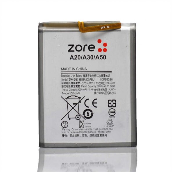 Galaxy A20  Tam Orjinal Batarya