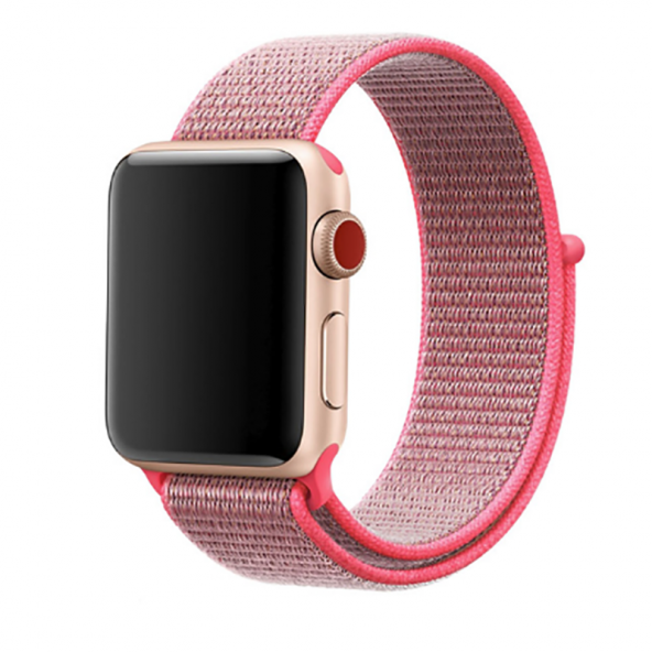 Apple Watch 44mm KRD-03 Hasır Kordon - 7