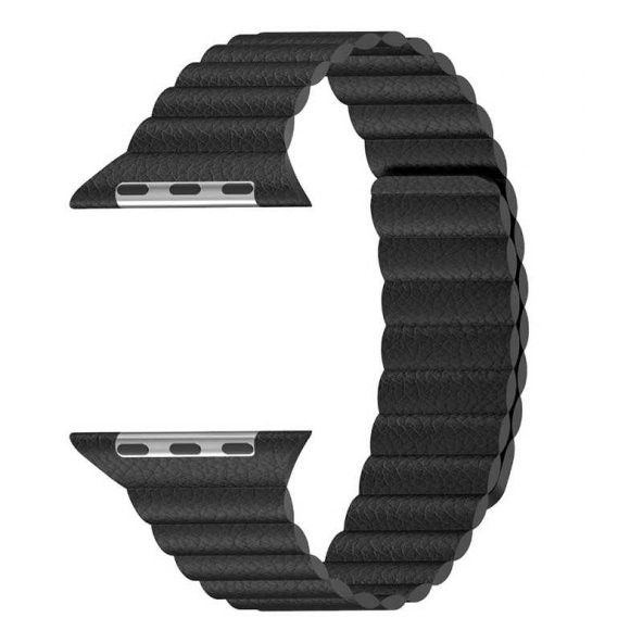 Apple Watch 44mm KRD-09 Deri Lop Kordon