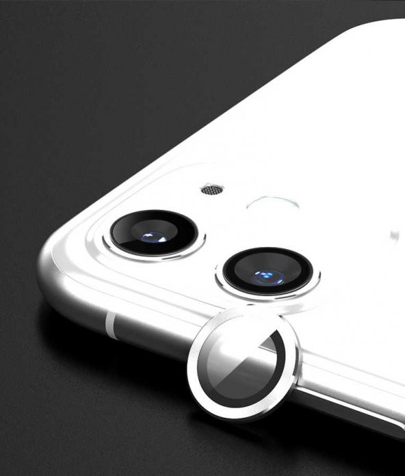 Apple iPhone 11 CL-02 Kamera Lens Koruyucu