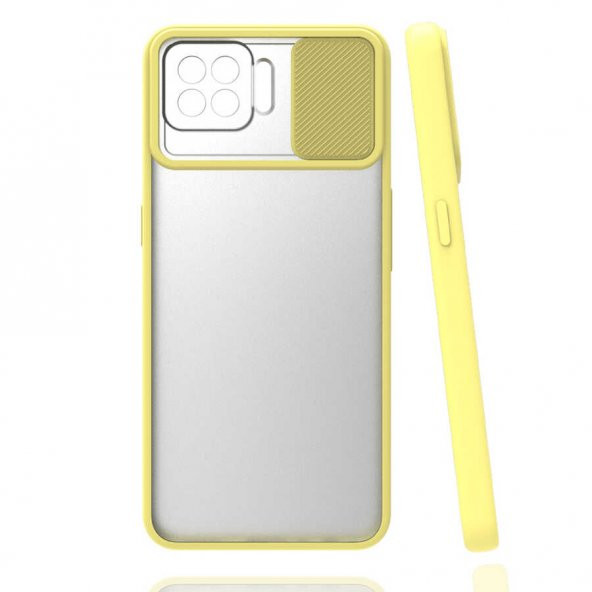 Oppo Reno 4 Lite Kılıf  Lensi Kapak - 1