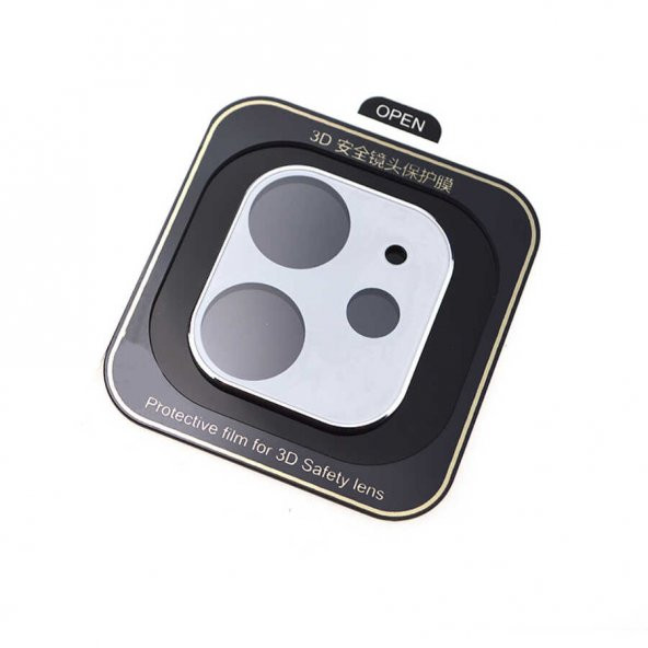 Apple iPhone 12 Mini Kamera Koruyucu - 6