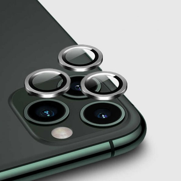Apple iPhone 11 Pro Max CL-02 Kamera Lens Koruyucu - 5