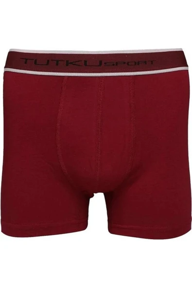 Tutku Erkek Likralı Sporcu  Boxer 0400 - 12 Adet  Beyaz 2XL - Resim 5