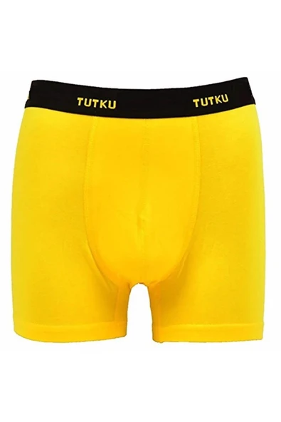 Tutku Erkek Likralı Sporcu  Boxer 0400 - 6 Adet  L Lacivert - Resim 12