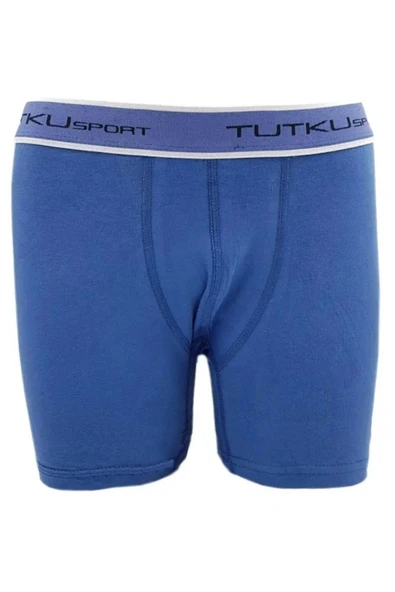 Tutku Erkek Likralı Sporcu  Boxer 0400 - 12 Adet  L Füme - Resim 7