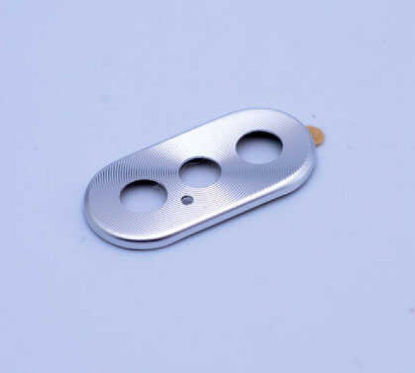 Apple iPhone X  Metal Kamera Koruyucu - 3