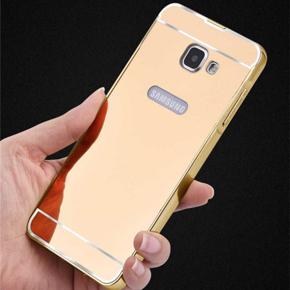 Galaxy A3 2016 Kılıf  Aynalı Bumper