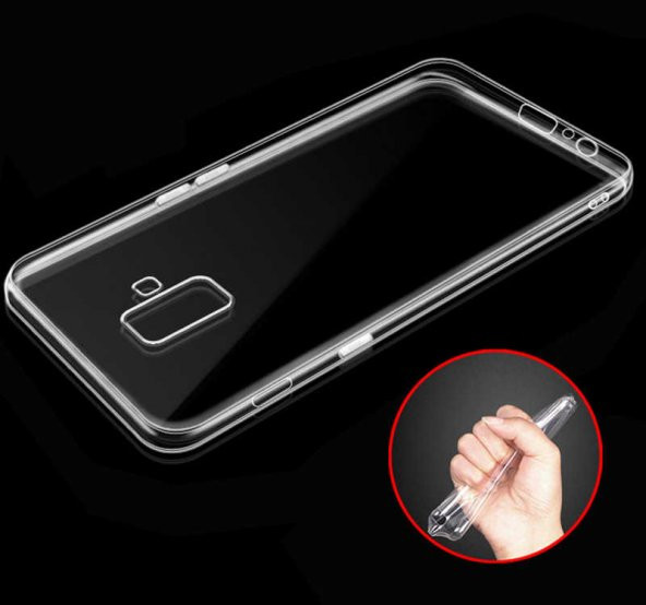 Galaxy J6 Kılıf  Ultra İnce Silikon Kapak 0.2 mm - 2