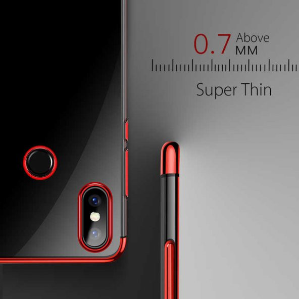 Xiaomi Redmi Note 5 Pro Kılıf  Dört Köşeli Lazer Silikon - 2