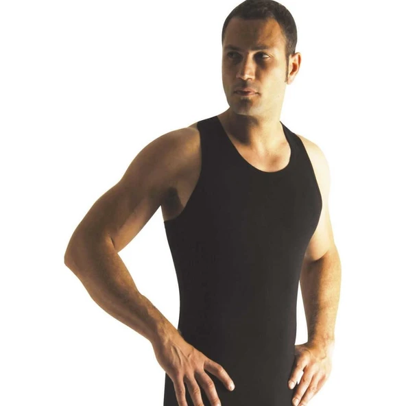 Yıldız Erkek Modal Atlet Renkli  Beyaz 3XL - Resim 6