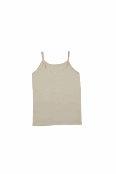 Yıldız 2'Li Bayan Süper İnce İp Askılı Atlet   Beyaz 2XL - Resim 3