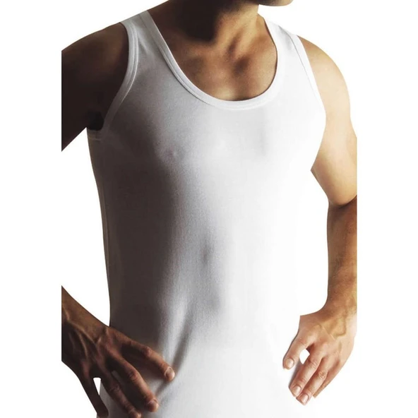 Yıldız Erkek Modal Atlet Renkli  Siyah 3XL - Resim 3