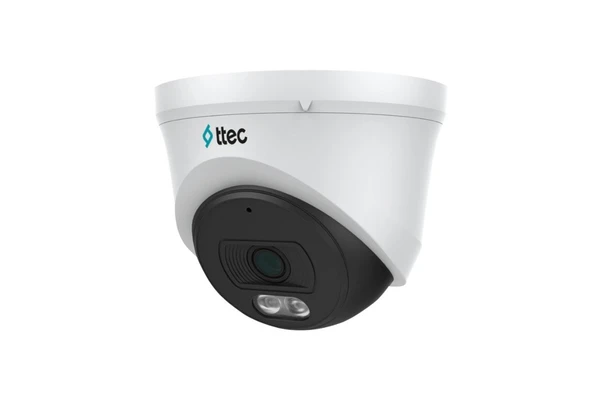 Ttec IPDP-2330M-M-Lite 2mp 2.8mm Sabit Lens Dahili Sesli IP Dome Kamera Sadece PoE İle Çalışır ürün görseli 1