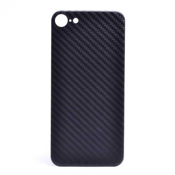 Apple iPhone 8  Kavisli Arka Karbon Koruyucu Jelatin - 2