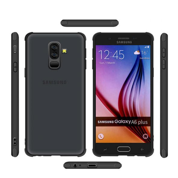 Galaxy A6 Plus 2018 Kılıf  Odyo Silikon - 2