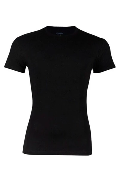 Yıldız Erkek Bambu Sıfır Yaka Kısa Kol Fanila Atlet 3'Lü Paket - 475-476  Beyaz XL - Resim 3