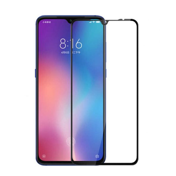 Xiaomi Mi 9 Lite  Kenarları Kırılmaya Dayanıklı Cam Ekran Koruyucu