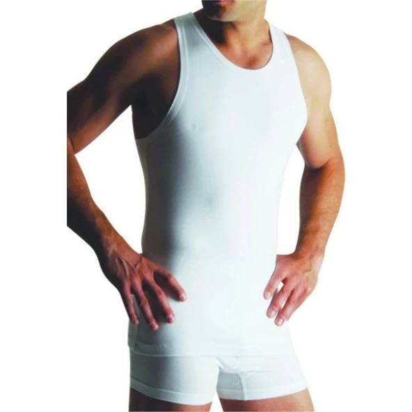 Yıldız -315-316 Erkek Bambu Atlet  Siyah S - Resim 3