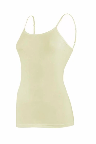 Yıldız Kadın Modal Ayarlanabilen Askılı Atlet 3'Lü Paket - 2185-2186-2187  Siyah L - Resim 7